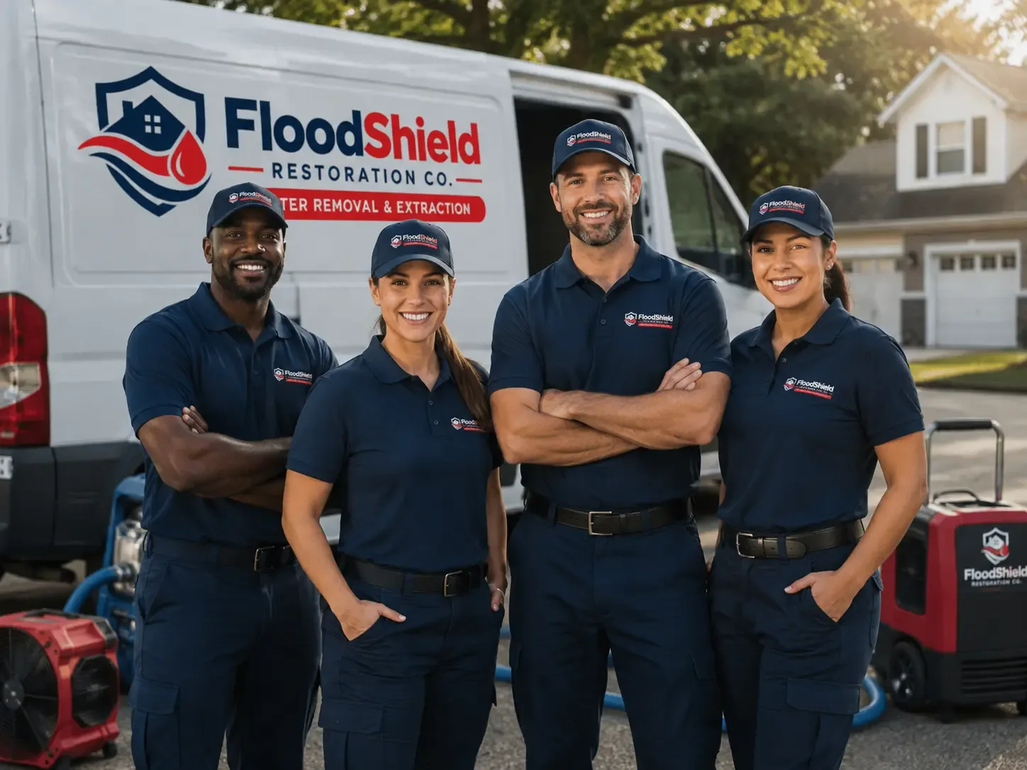 Flood Damage Restoration company in Melville, LA