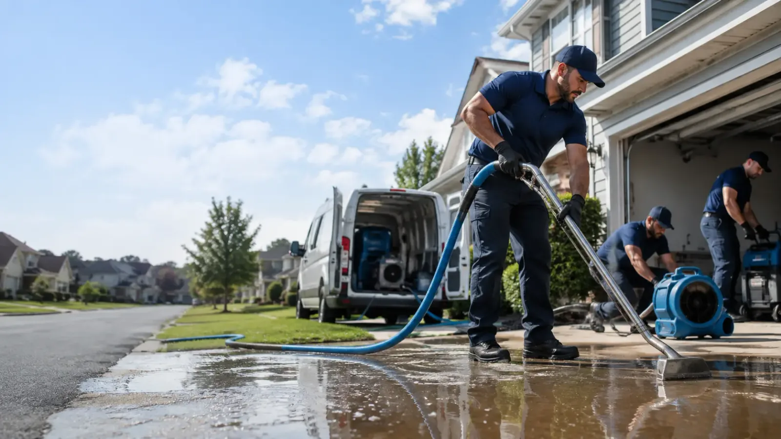 Flood Damage Restoration in Melville, LA